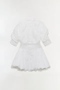 Effie Cotton Bubble Mini Dress