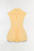 Lirinne Cotton Bubble Mini Dress
