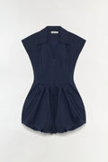 Lirinne Cotton Bubble Mini Dress