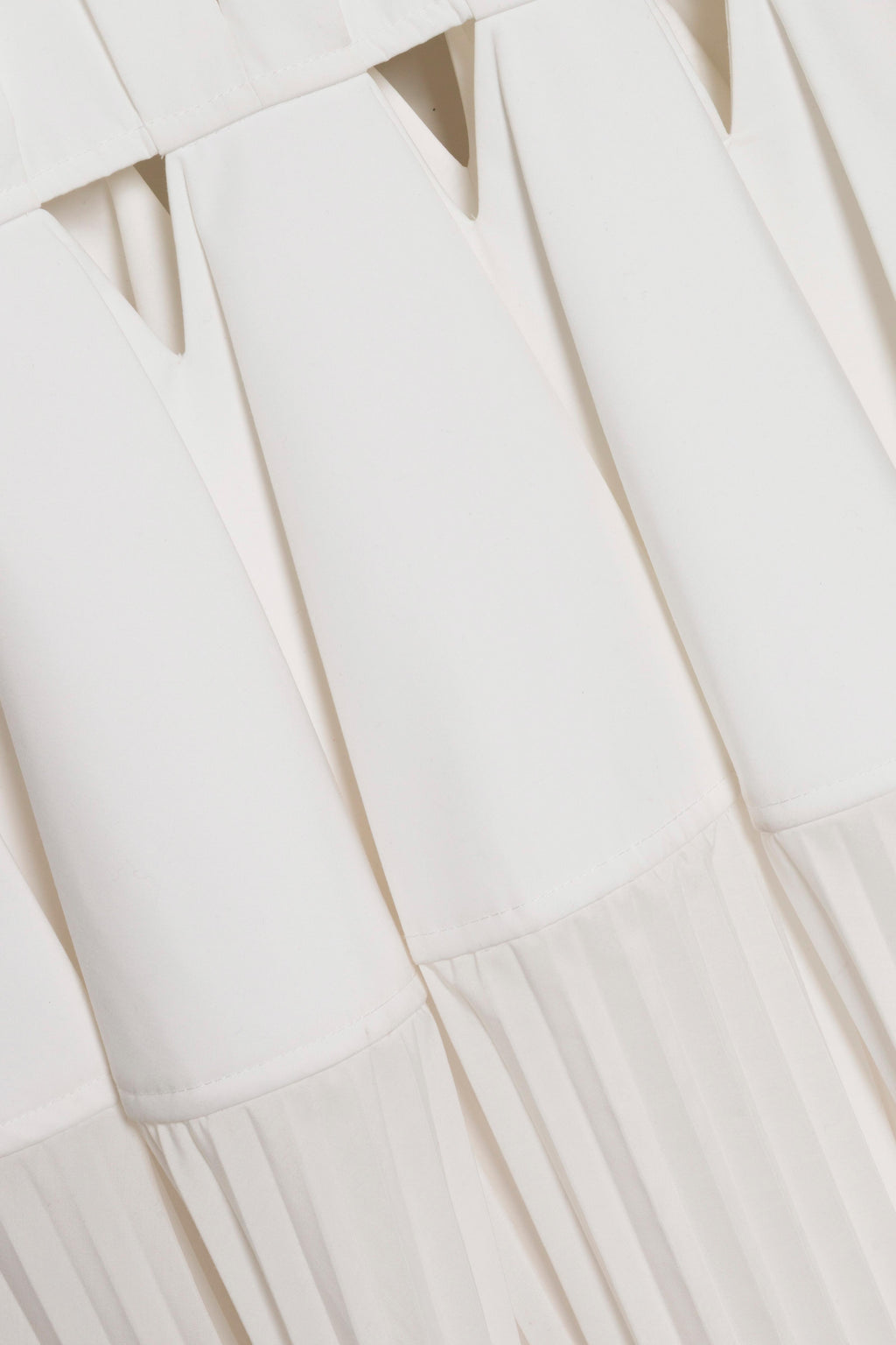 Selene Pleated Cotton Gown