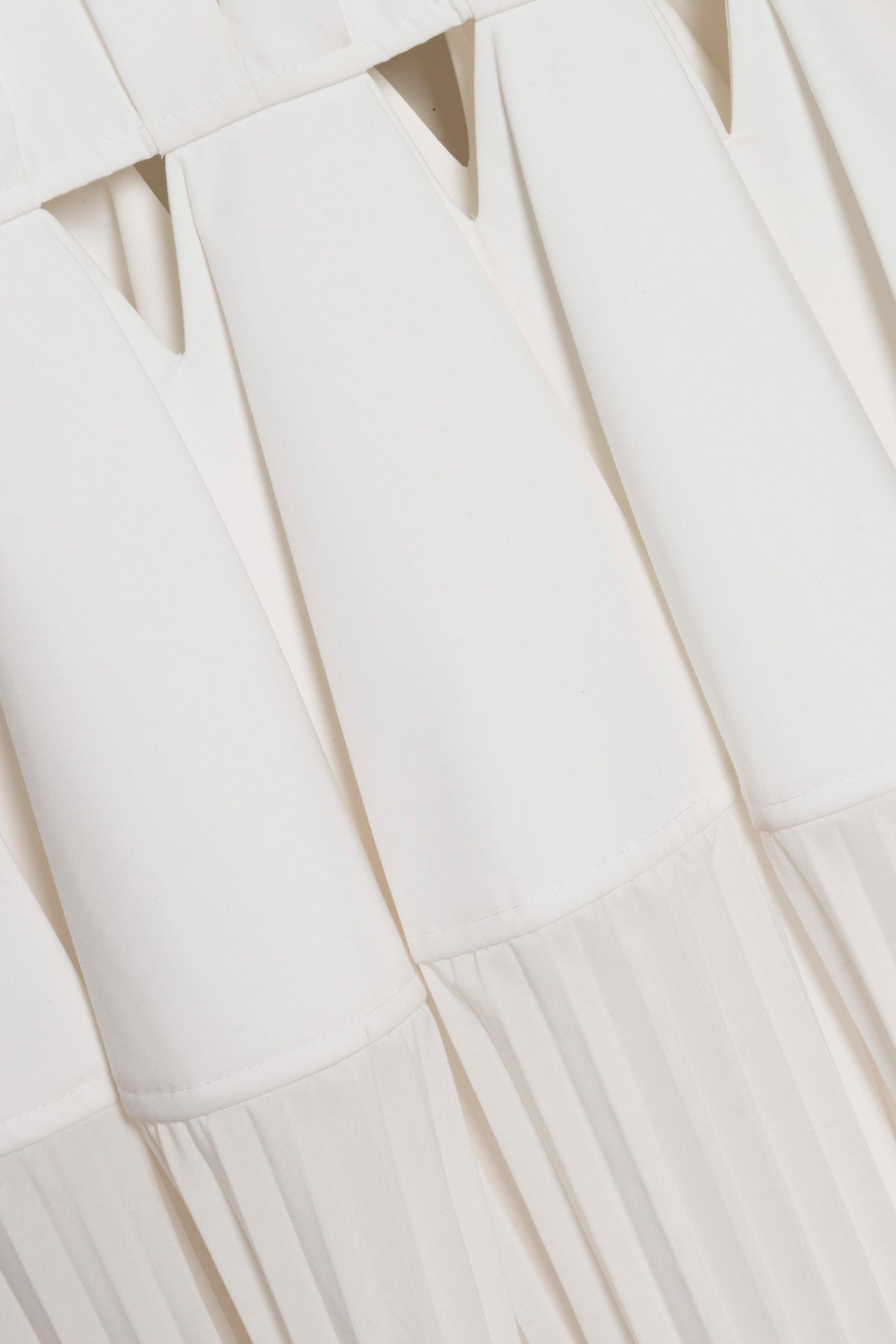 Selene Pleated Cotton Gown