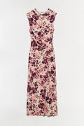 Acacia Draped Jersey Midi Dress