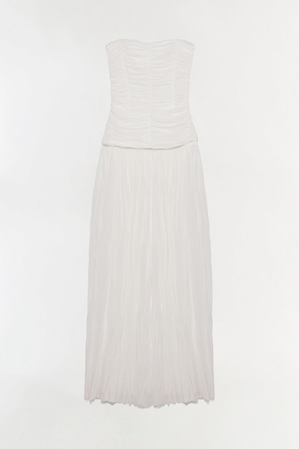 Danielle Crinkle Jersey Bustier Gown