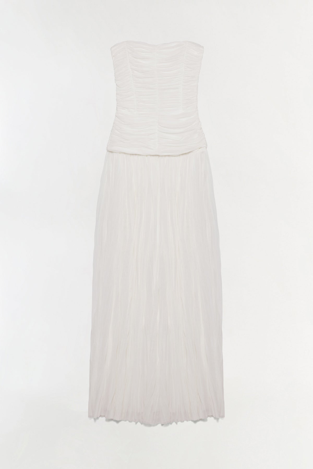 Danielle Crinkle Jersey Bustier Gown