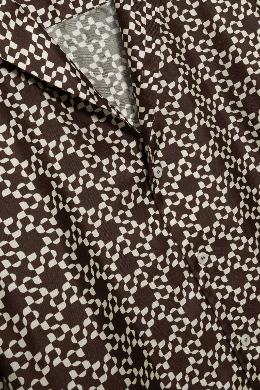 Casper Printed Silk Shirt