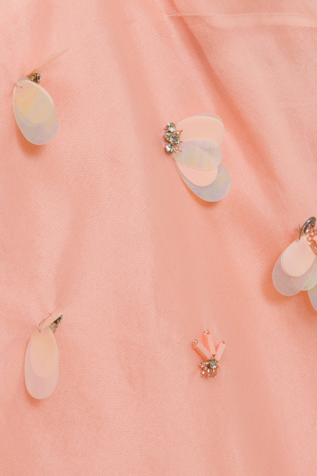 Sumi Embellished Organza Mini Dress