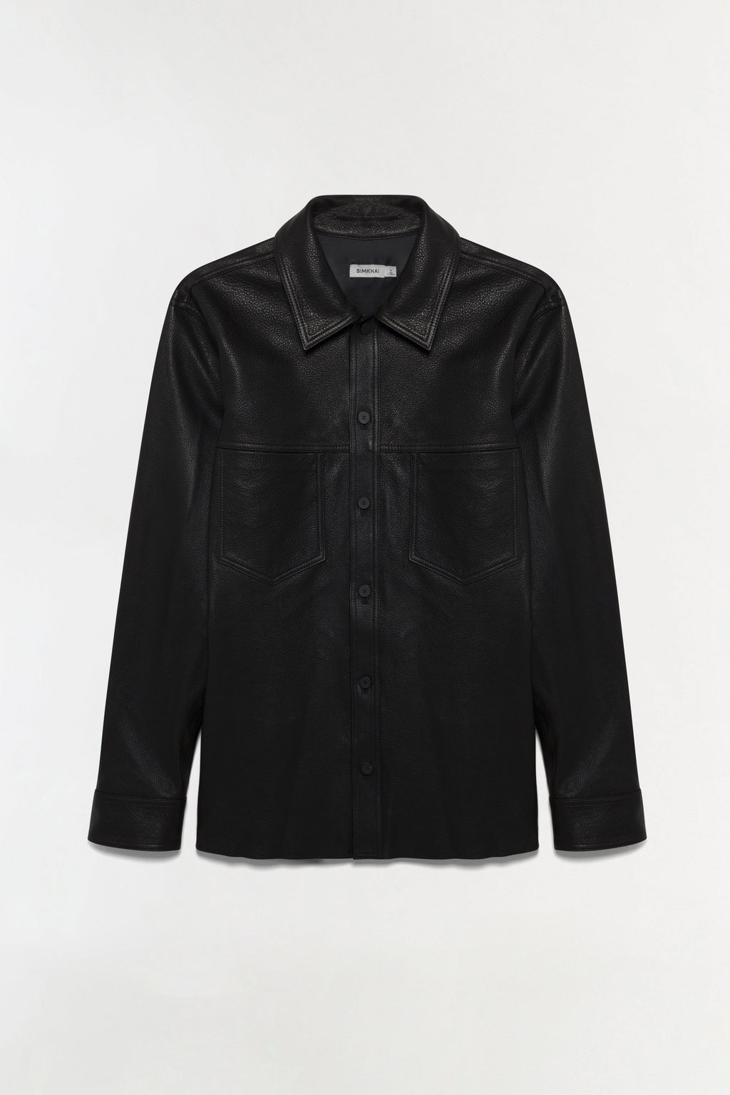 Gibson Leather Shirt Jacket