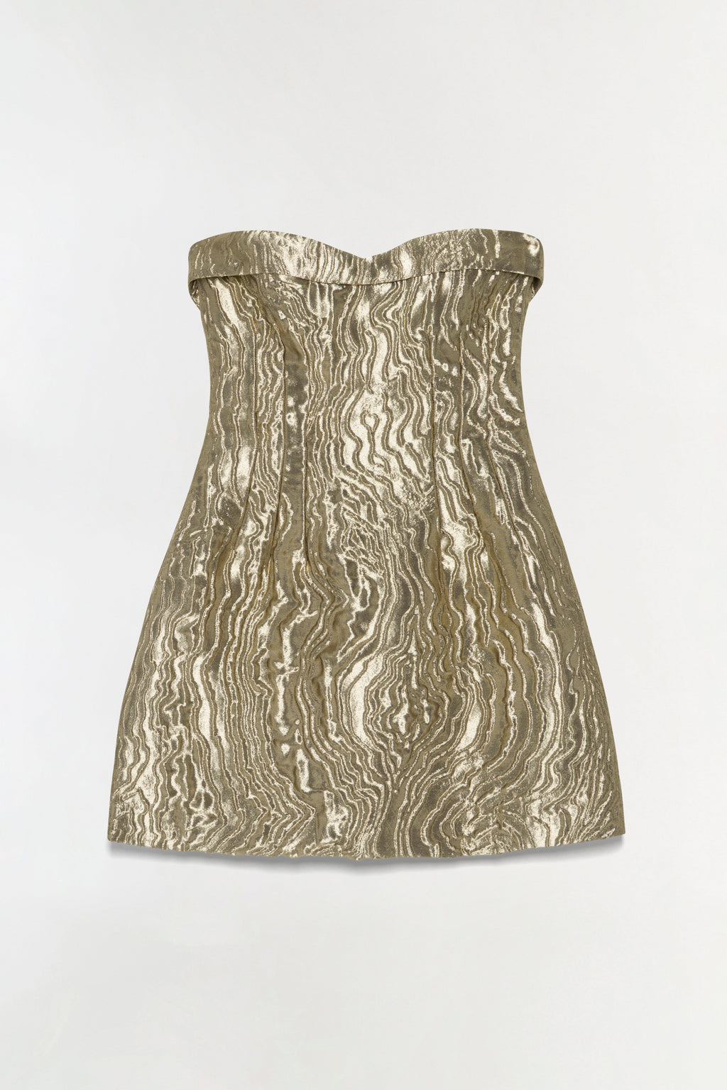 Darcie Metallic Jacquard Mini Dress