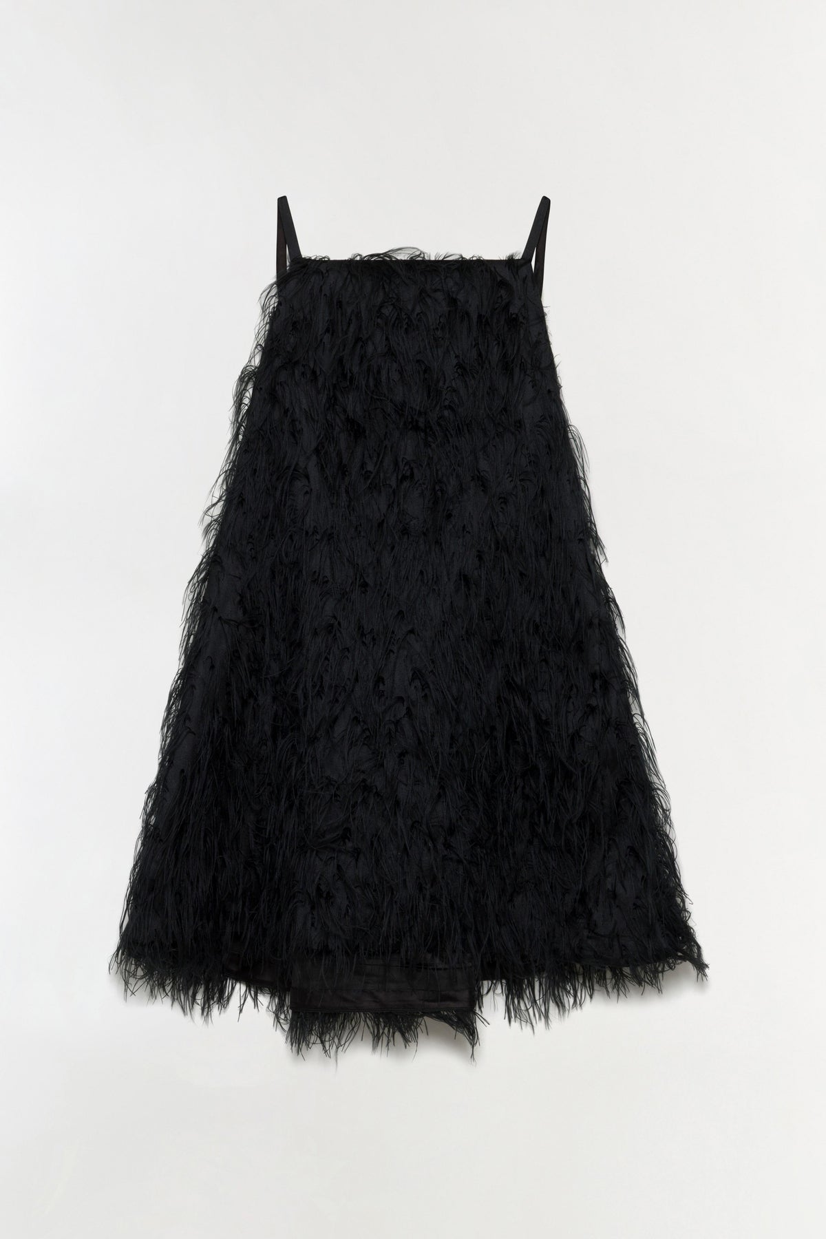 Kalla Fringe Jacquard Mini Dress
