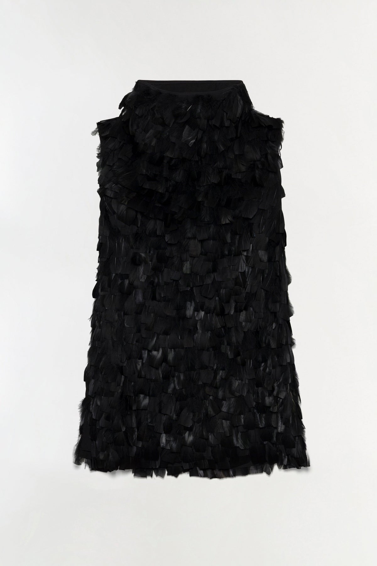 Karlene Feather Mini Dress