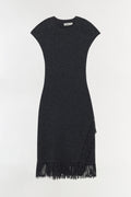 Margot Knit Fringe Mini Dress