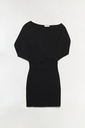 Shania Off Shoulder Knit Mini Dress
