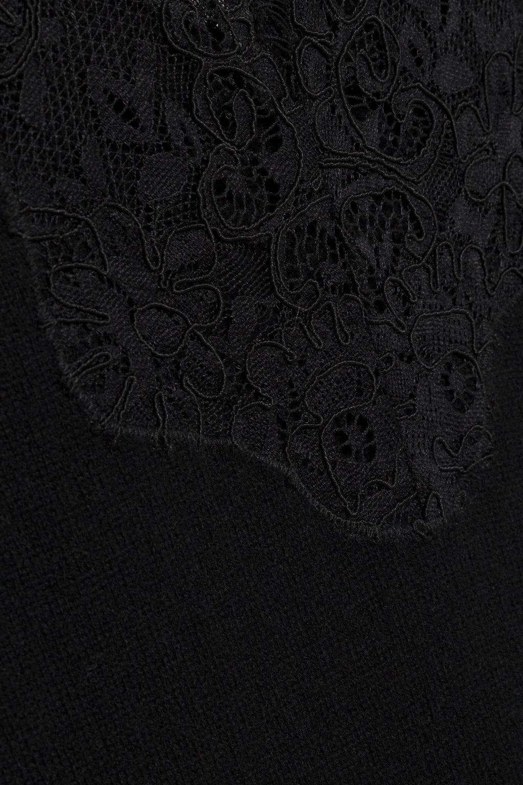 Zinnia Lace Cashmere Midi Dress