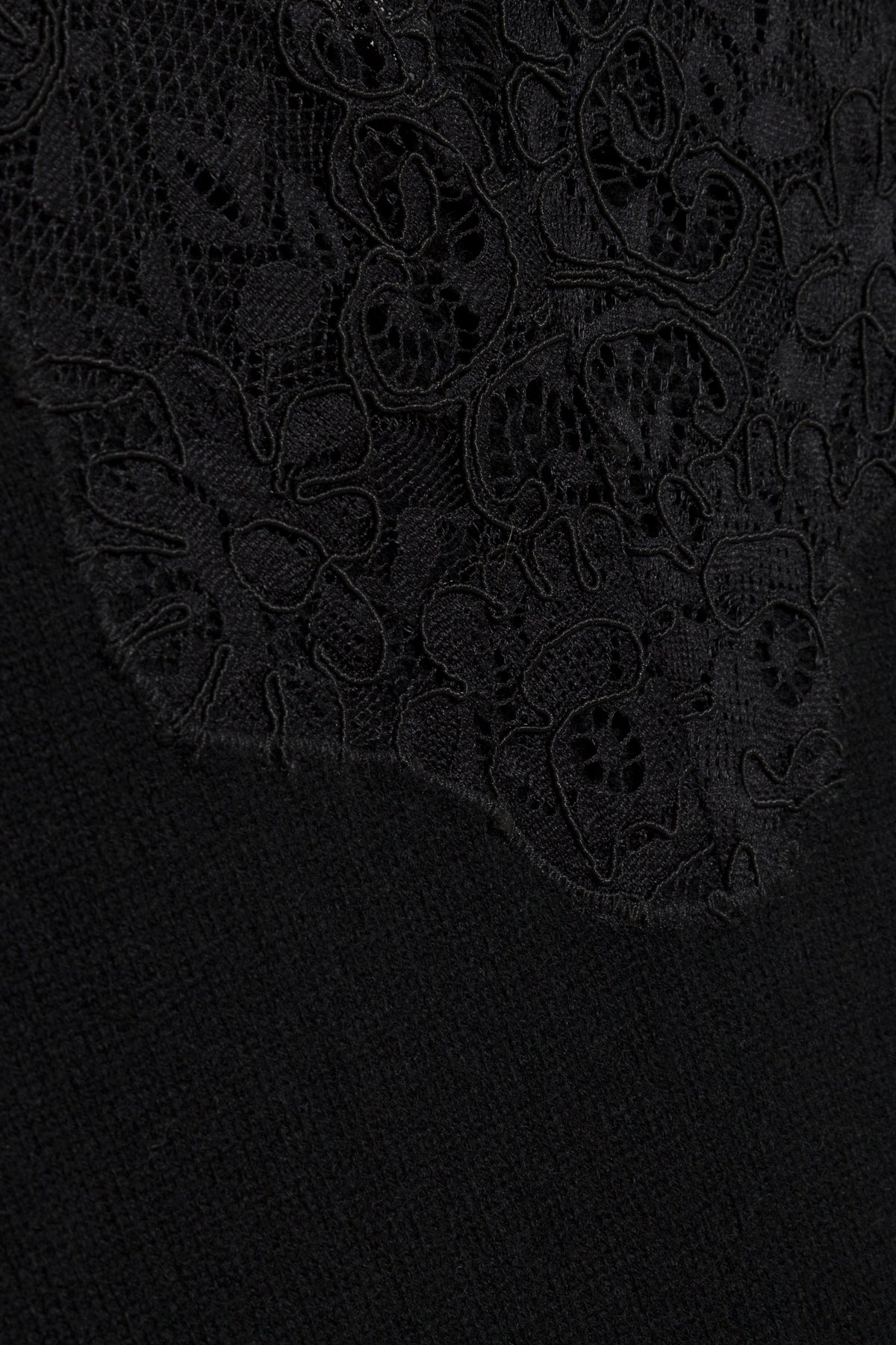 Zinnia Lace Cashmere Midi Dress