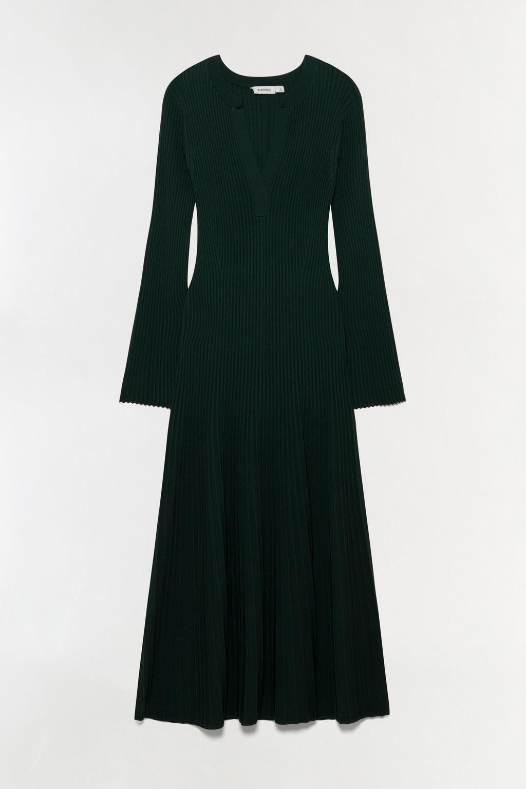 Genna Compact Knit Midi Dress