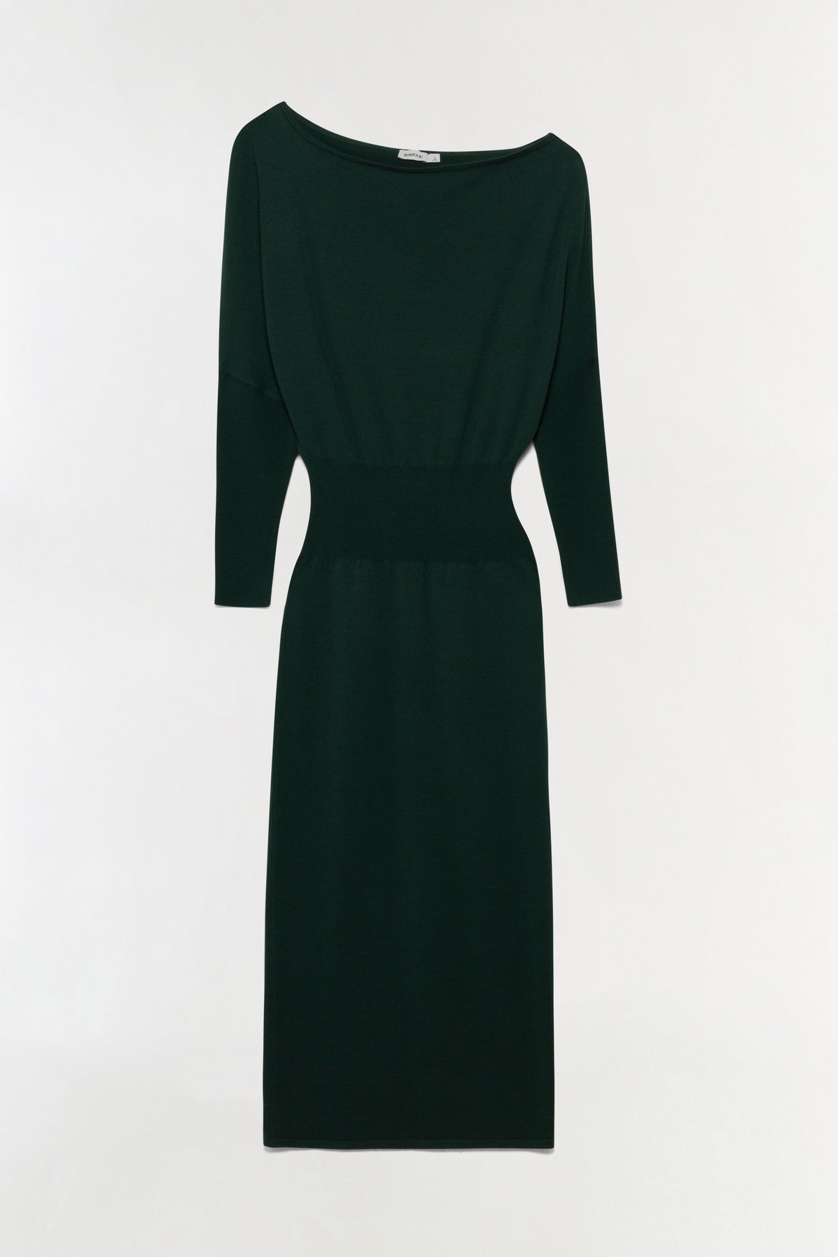 Janese Off Shoulder Knit Midi Dress