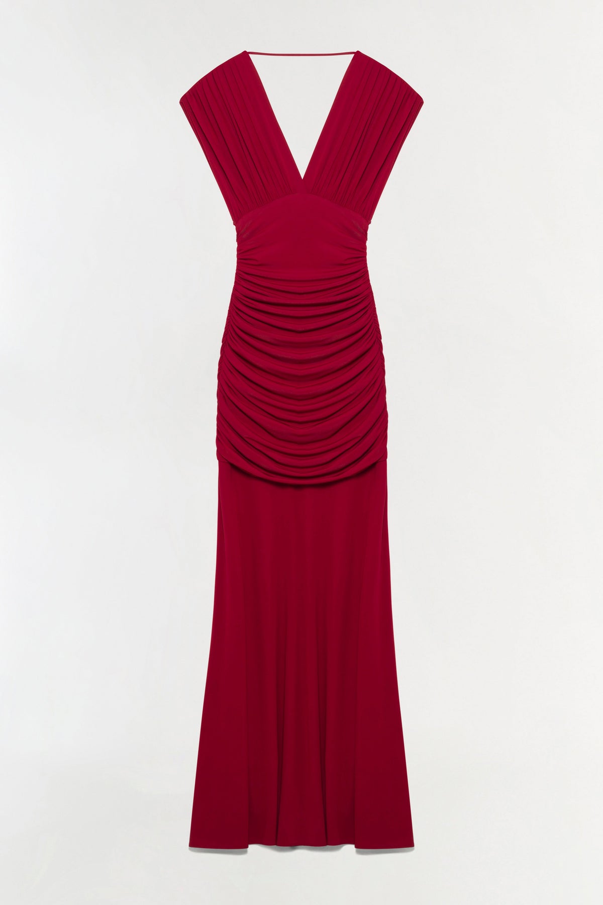 Norvelle Draped Jersey Gown