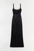 Martina Embellished Satin Gown