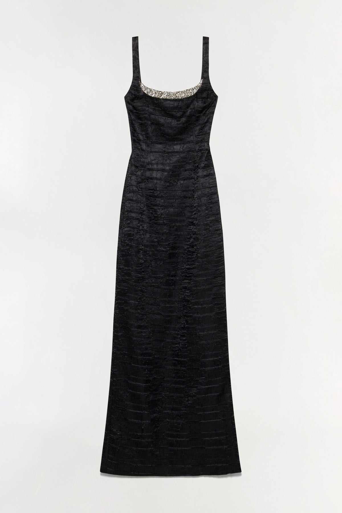 Martina Embellished Satin Gown