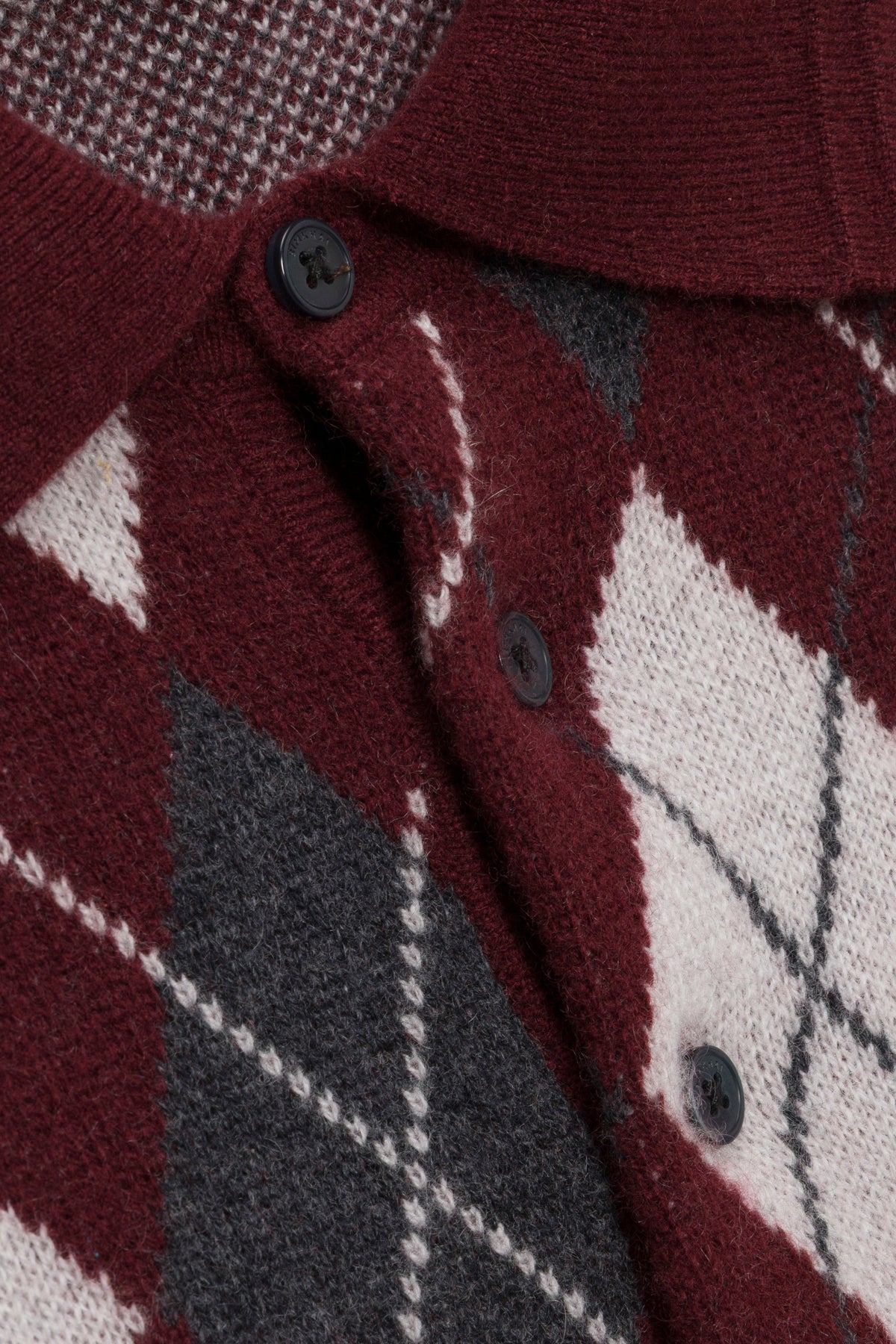 Callum Cashmere Argyle Polo
