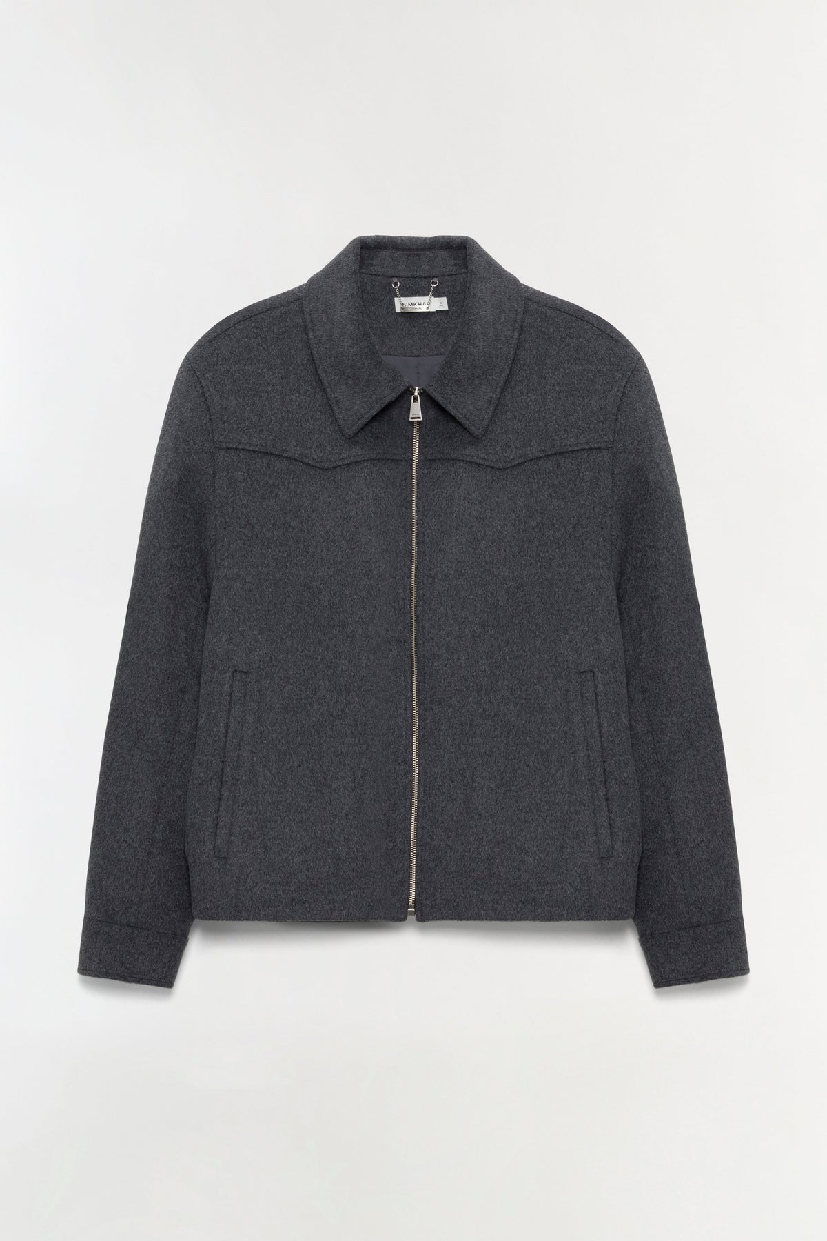 Sterling Zip Front Wool Jacket