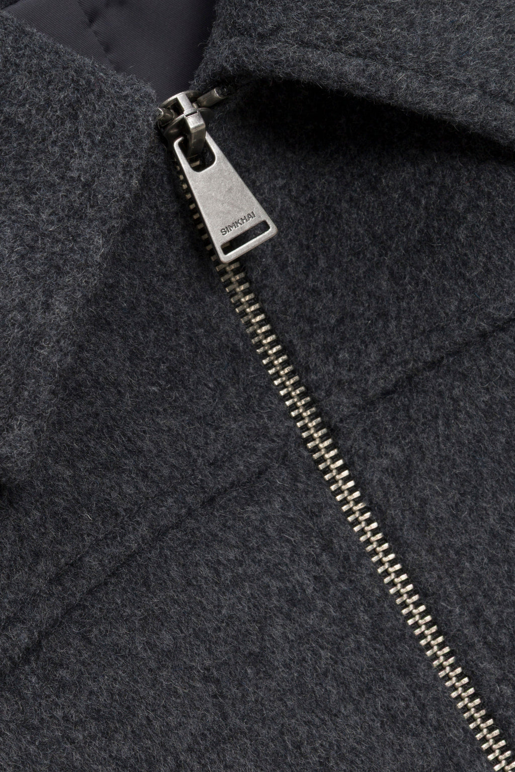Sterling Zip Front Wool Jacket