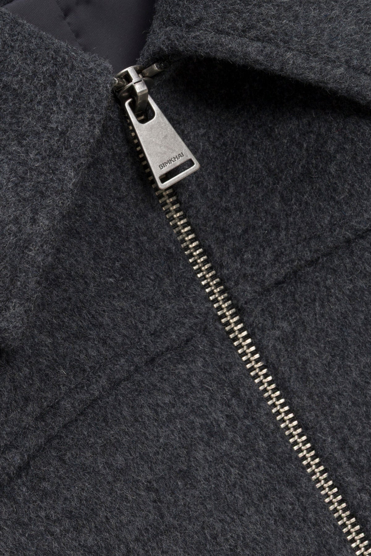 Sterling Zip Front Wool Jacket