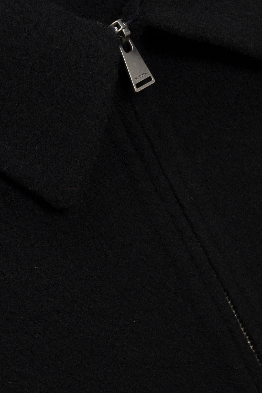 Quinn Zip Front Wool Jacket