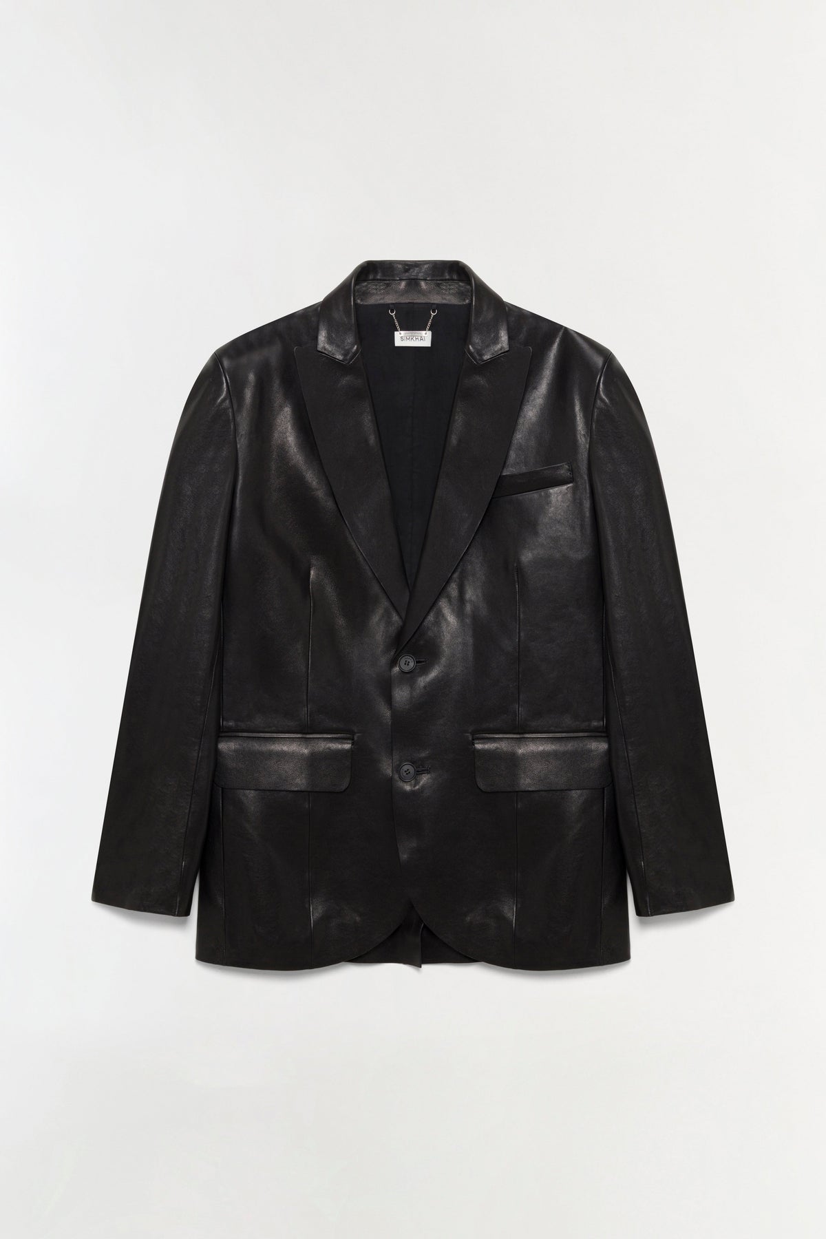 Linden Leather Blazer