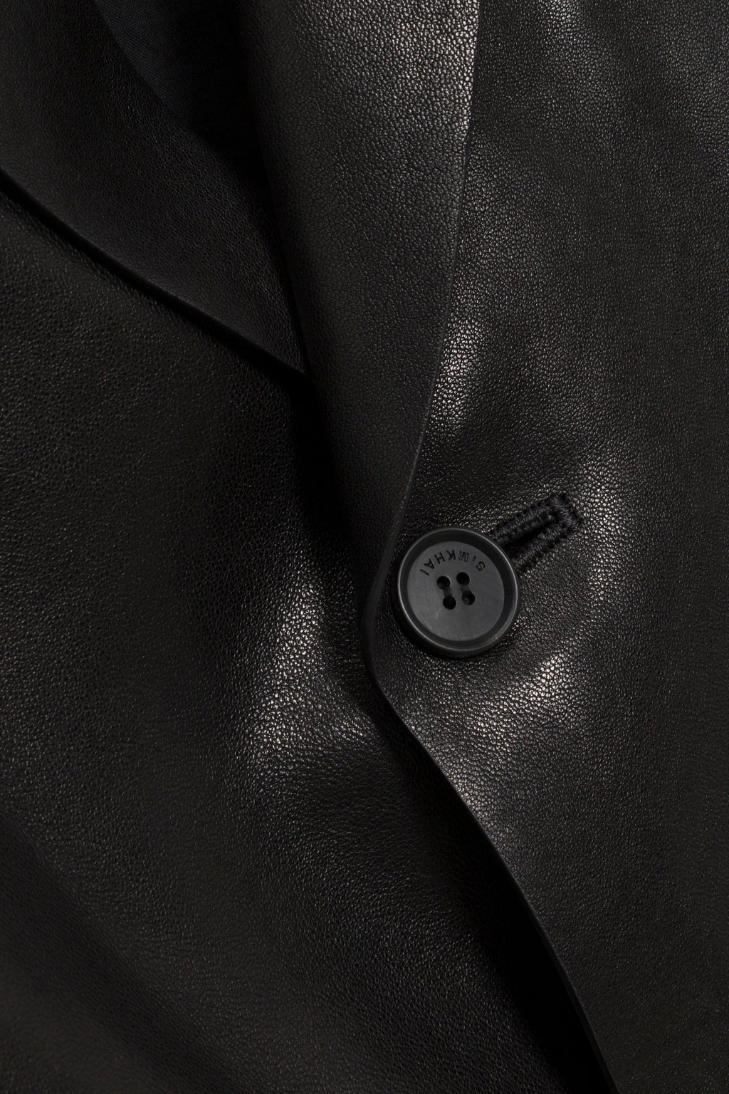 Linden Leather Blazer
