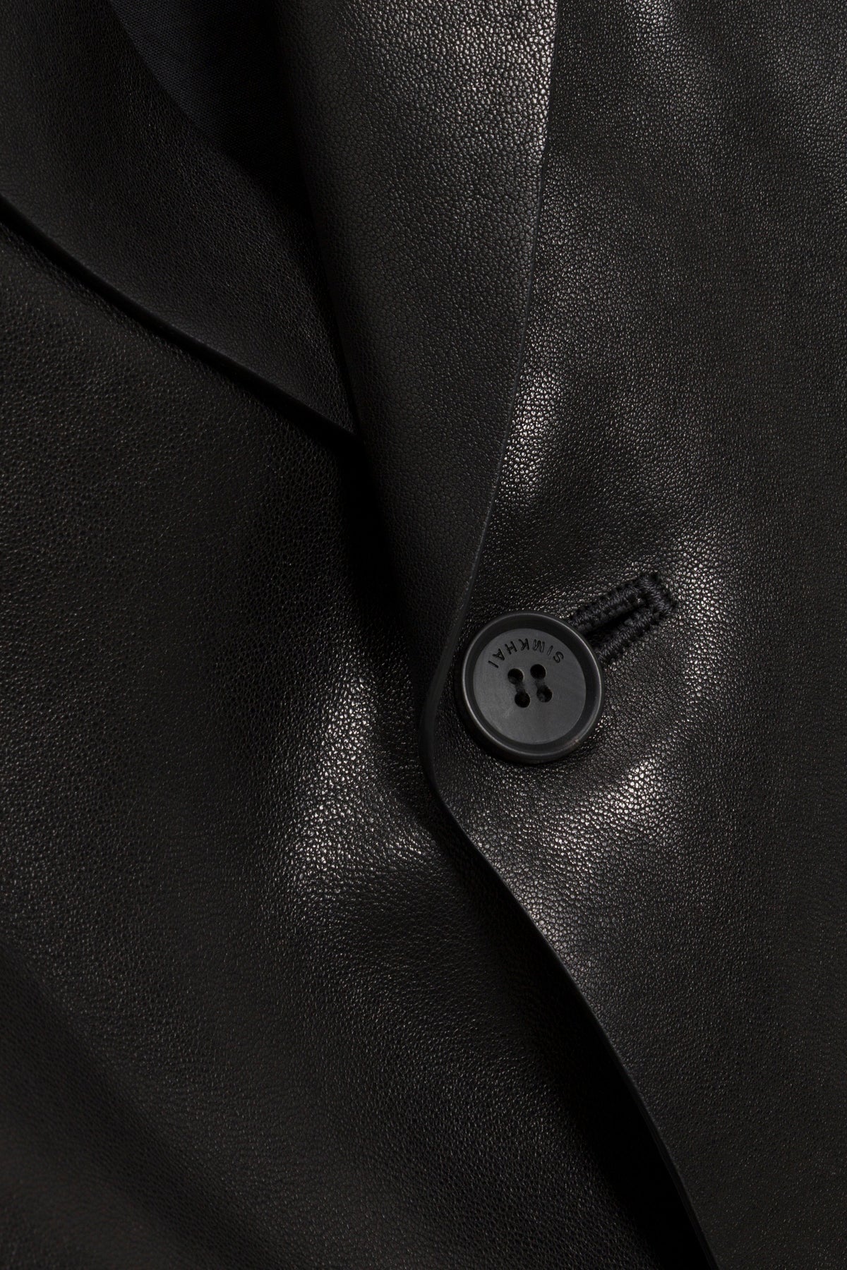 Linden Leather Blazer