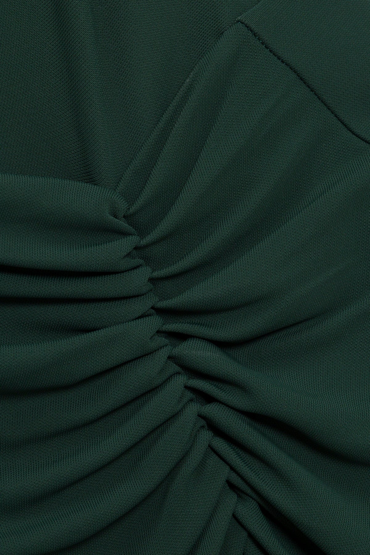 Acacia Draped Jersey Midi Dress