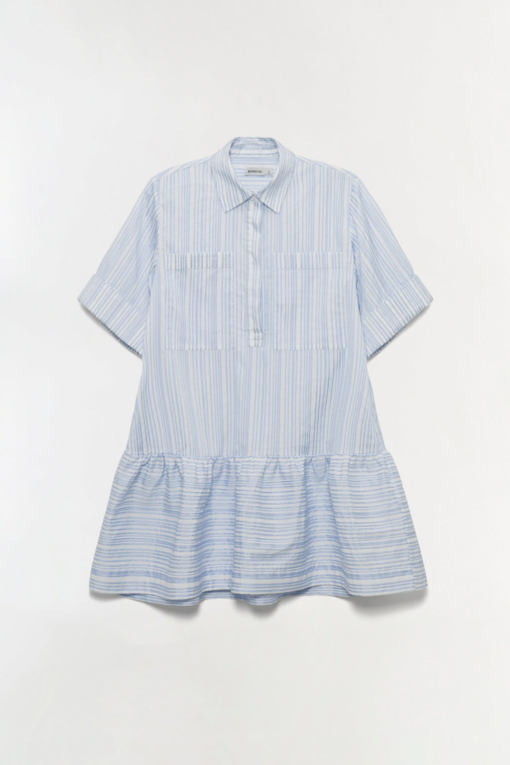 Cris Short Sleeve Shirt Dress