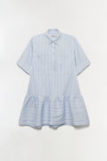 Cris Short Sleeve Shirt Dress