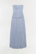 Danielle Crinkle Jersey Bustier Gown
