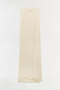 Demi Draped Jersey Cape Gown