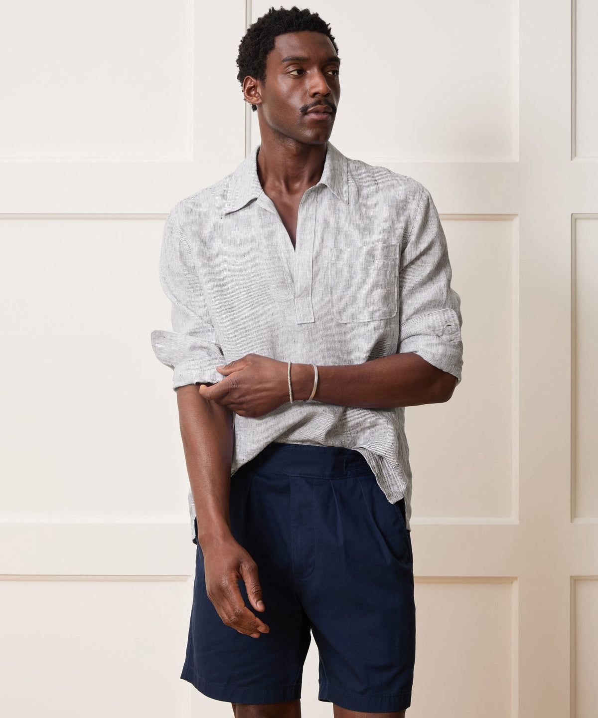 Linen Popover Shirt