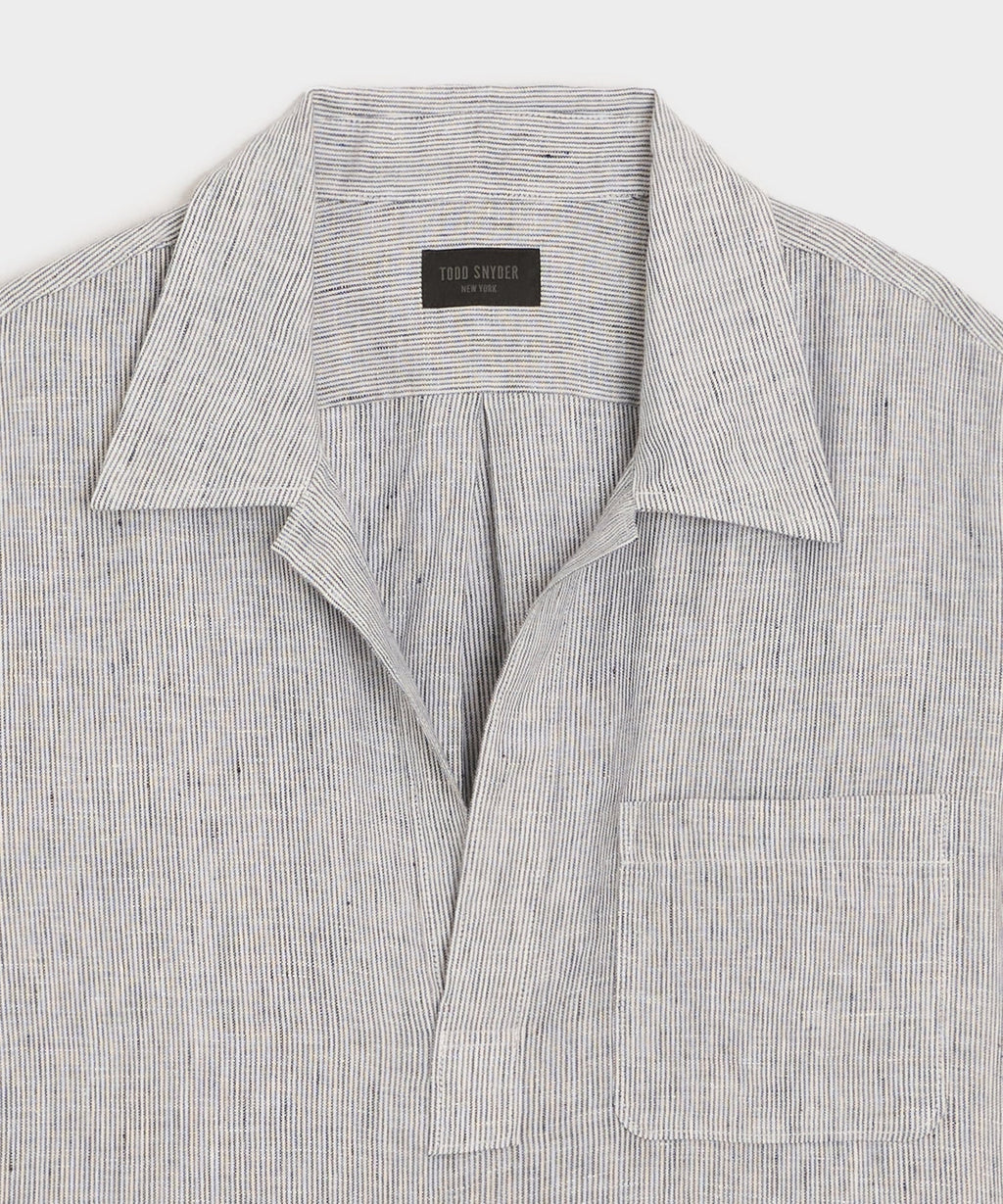 Linen Popover Shirt