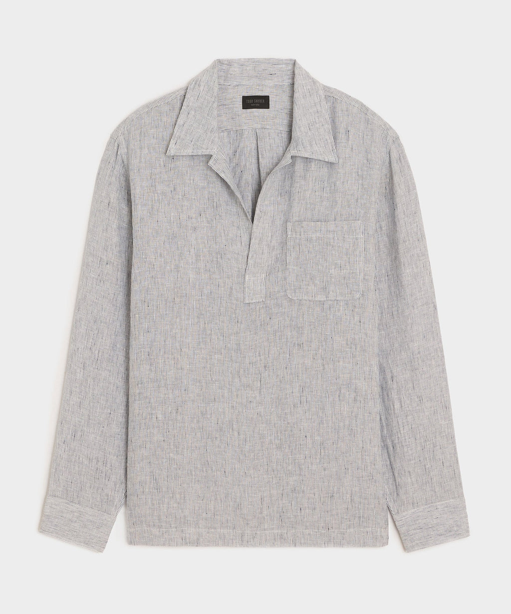 Linen Popover Shirt