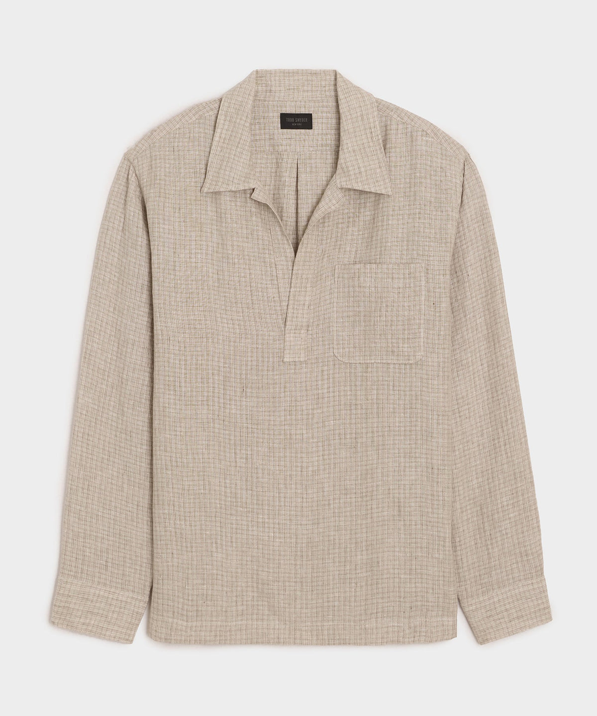 Linen Popover Shirt