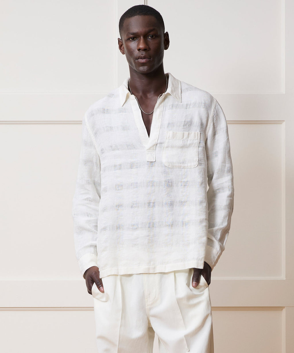 Linen Popover Shirt