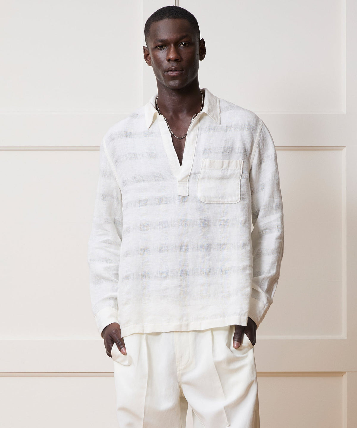 Linen Popover Shirt