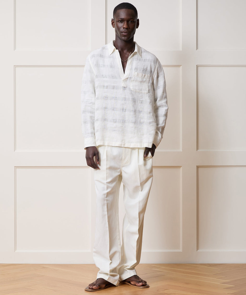 Linen Popover Shirt