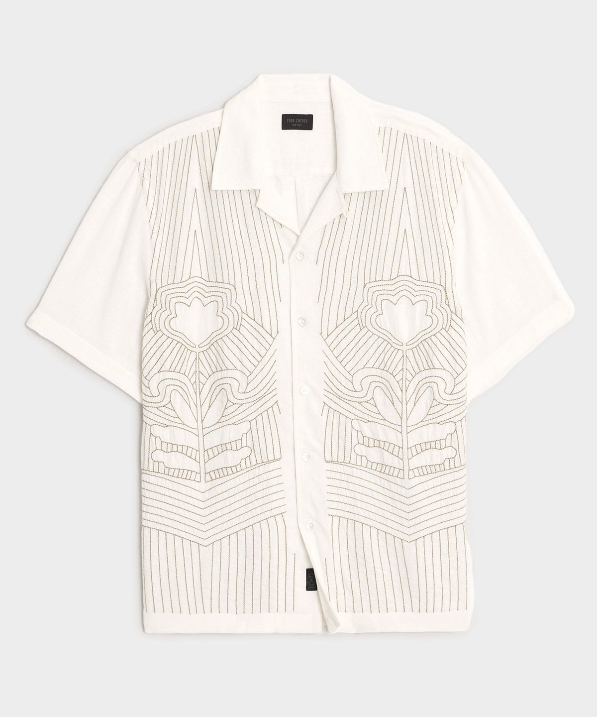 Embroidered Capri Shirt