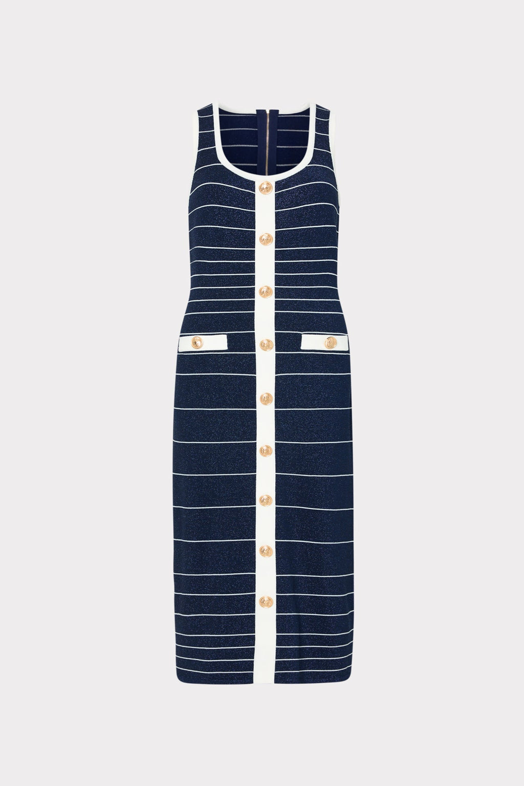 Mari Stripe Midi Dress