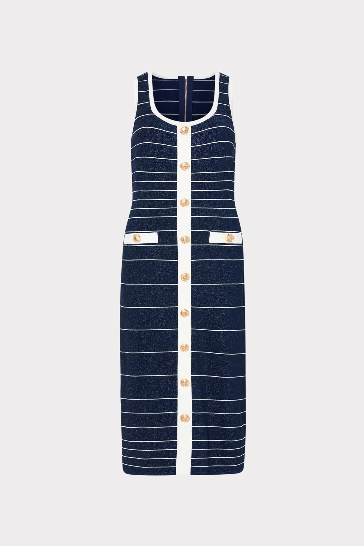 Mari Stripe Midi Dress