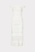 Maven Ruffle Midi Dress