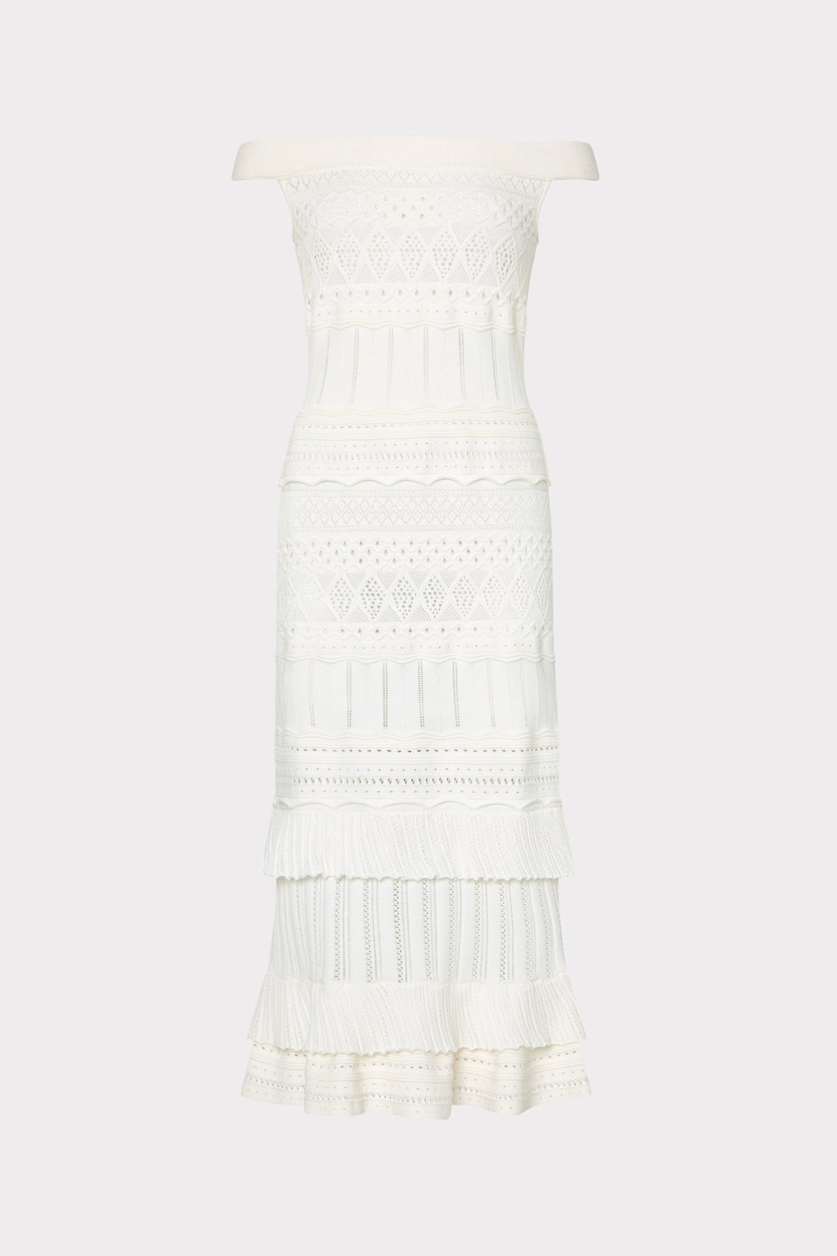 Maven Ruffle Midi Dress