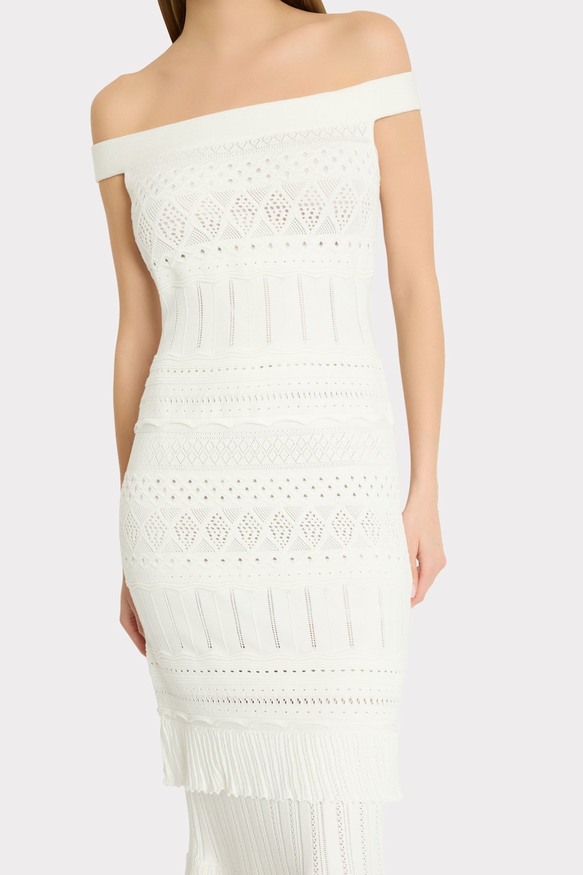 Maven Ruffle Midi Dress