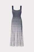 Jolie Textured Midi Dress